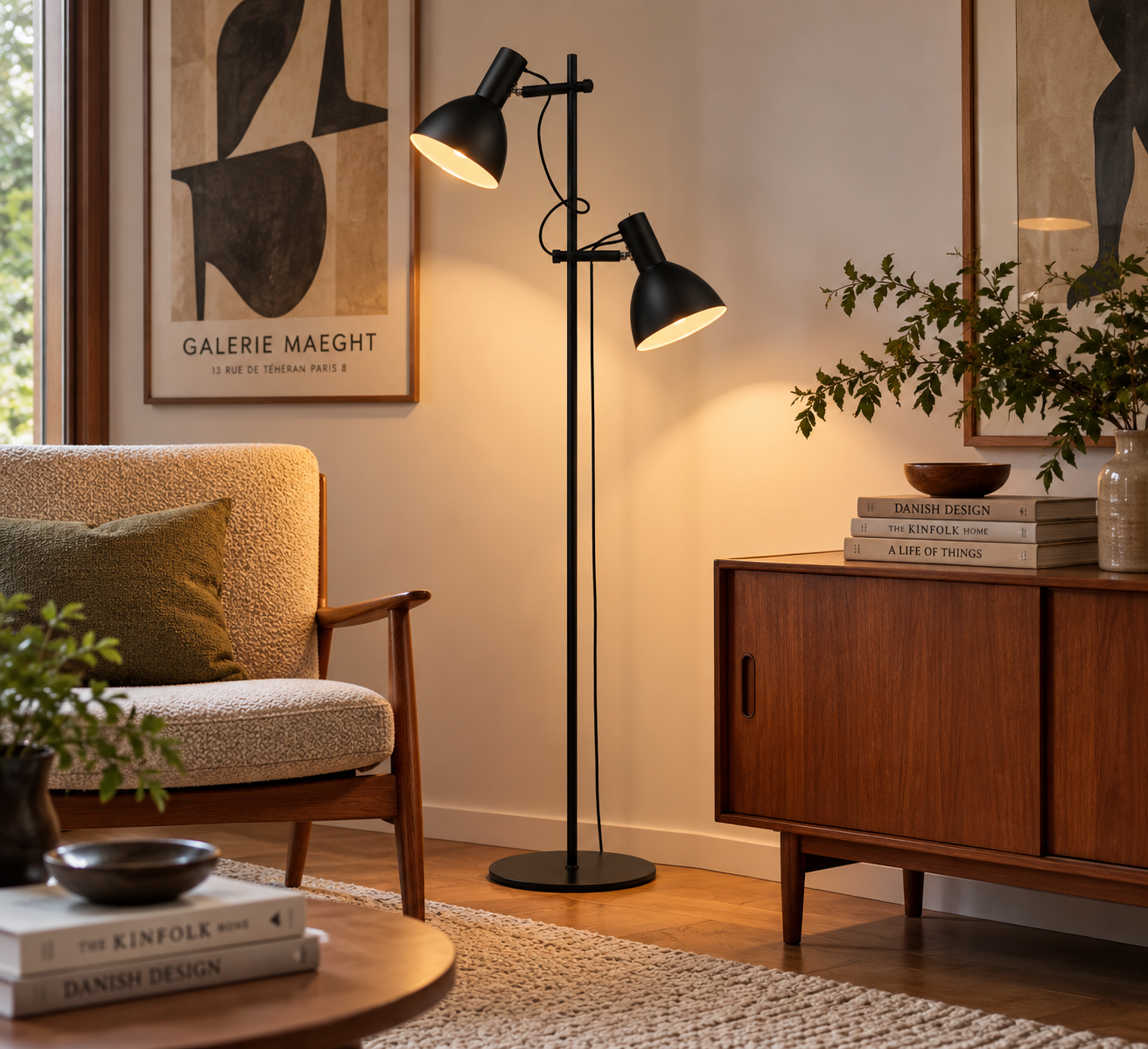 Baltimore 2 gulvlampe