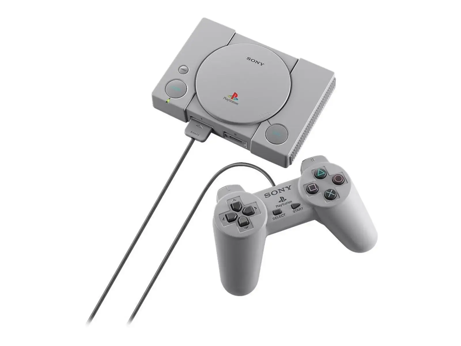 Original PlayStation retro spillekonsol