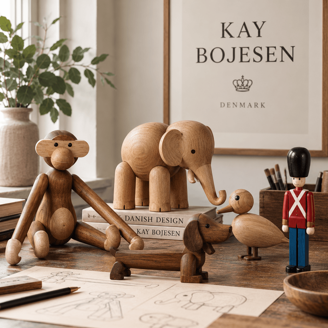 Guide: Kay Bojesen figurer – ægte eller kopi?