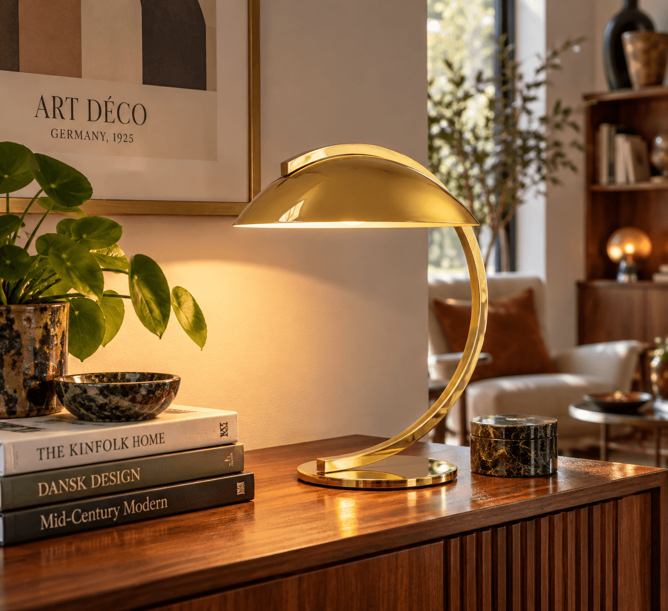 Vintage inspireret bordlampe